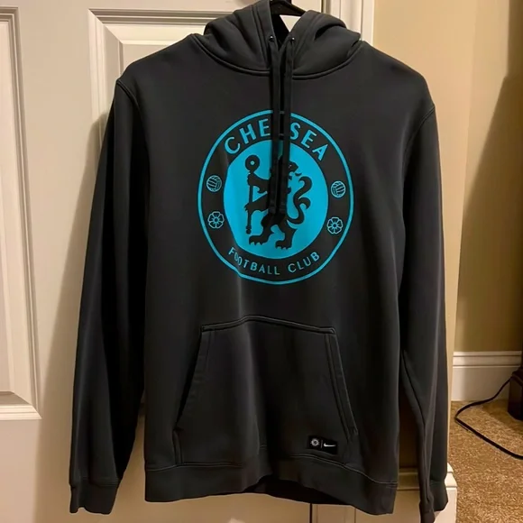 Men’s Nike Gray Chelsea FC Hoodie